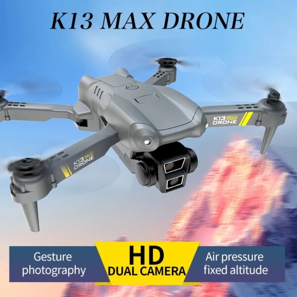 2024 K13 Mini Drone 8K Profesional 4K HD Camera Obstacle Avoidance Aerial Photography 5G 10Km Foldable Quadcopter Toy Sell Apron - Image 6