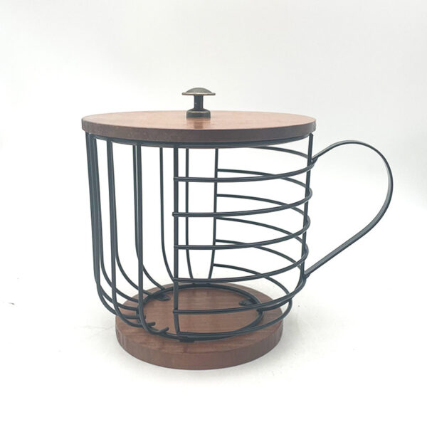 Iron Wood Products Coffee Mate Storage Rack - Image 3