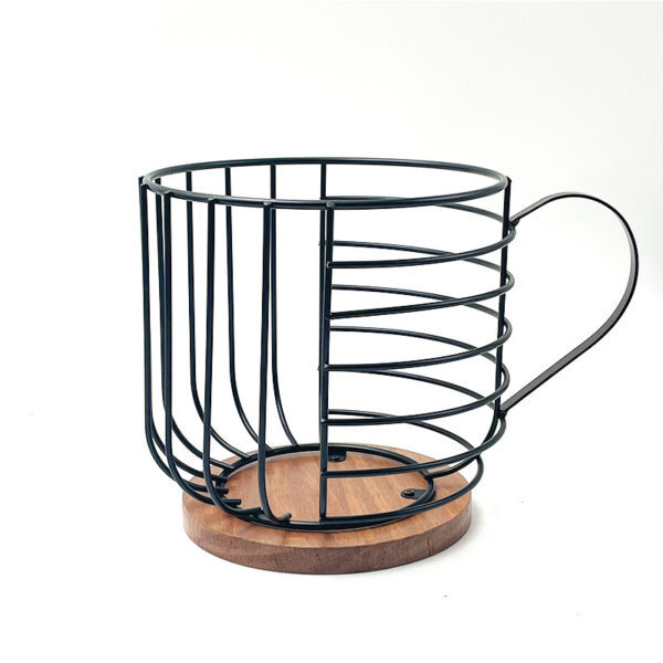 Iron Wood Products Coffee Mate Storage Rack - Image 5