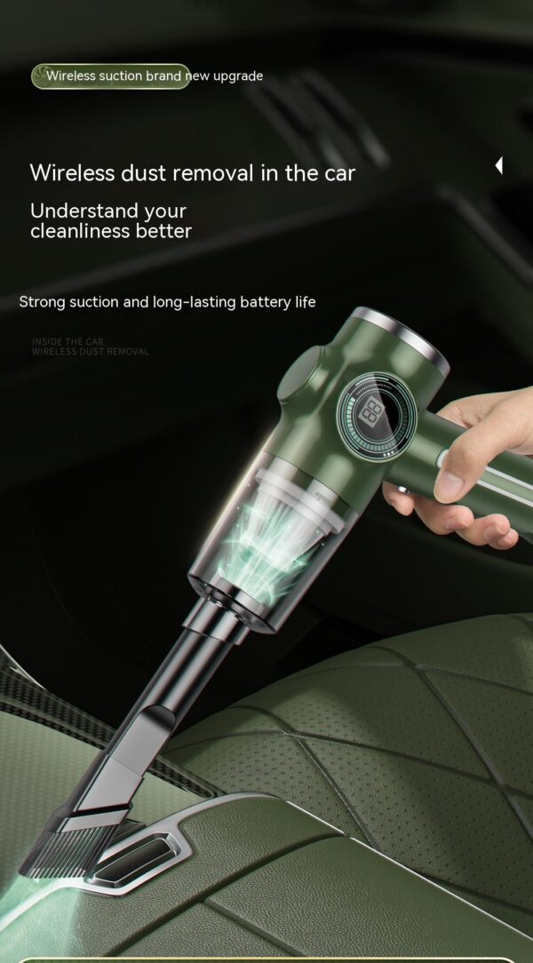 Mini Home Car Wireless Handheld Vacuum Cleaner - Image 10