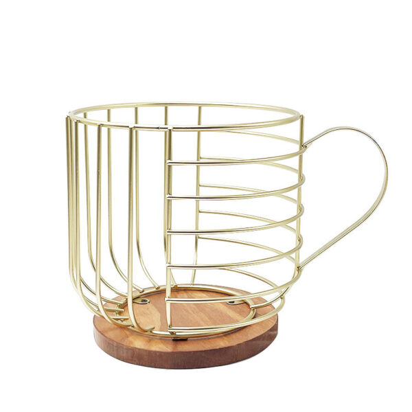 Iron Wood Products Coffee Mate Storage Rack - Image 2