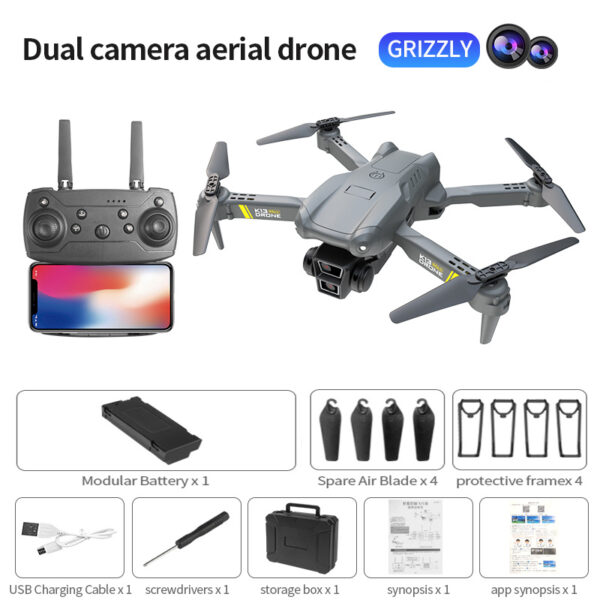 2024 K13 Mini Drone 8K Profesional 4K HD Camera Obstacle Avoidance Aerial Photography 5G 10Km Foldable Quadcopter Toy Sell Apron - Image 7