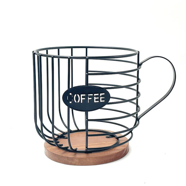 Iron Wood Products Coffee Mate Storage Rack - Image 9