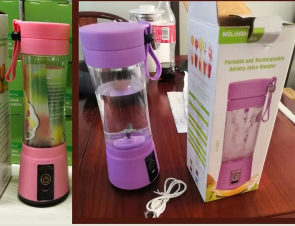 Portable Blender With USB Rechargeable Mini Kitchen Fruit Juice Mixer Home Simple Portable Electric Mini Juicer - Image 7