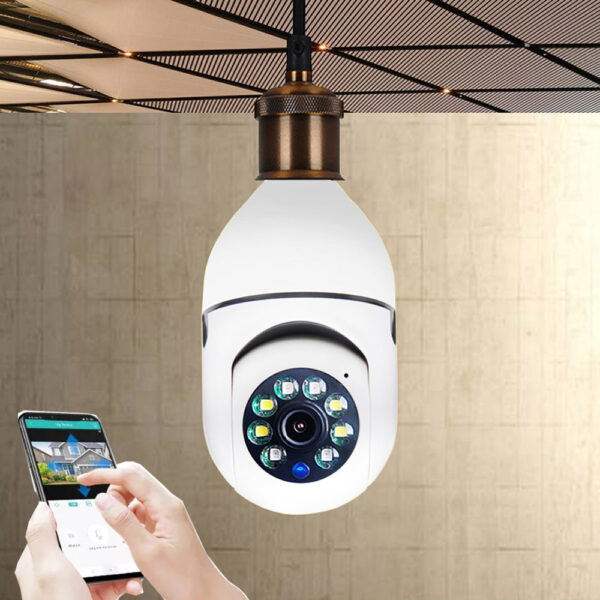 WiFi CAMERA 1080P Bulb 4X Zoom Camera E27 Home 5GWiFi Alarm Monitor - Image 6