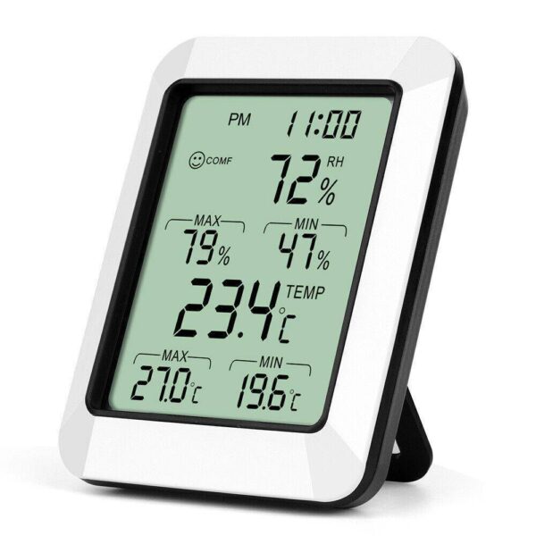 2024 Digital LCD Humidity Meter Indoor Hygrometer Thermometer Temperature - Image 3